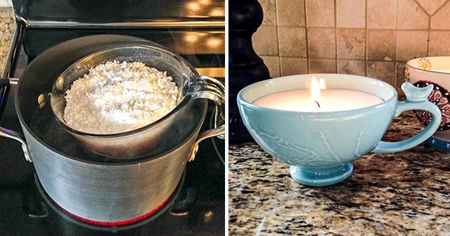 12 easy handmade candle ideas