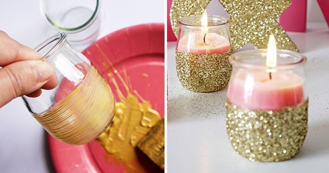 12 easy handmade candle ideas