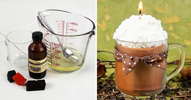 12 easy handmade candle ideas