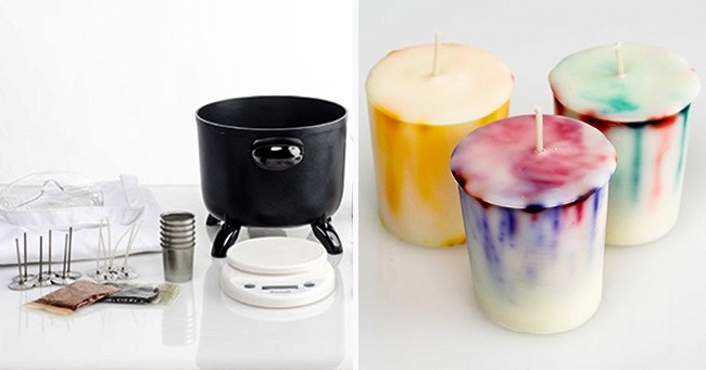 12 easy handmade candle ideas